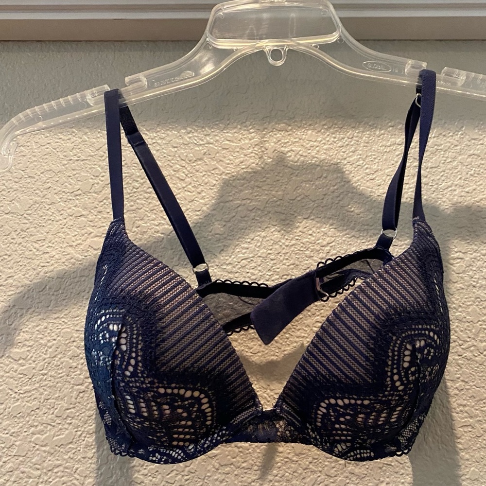 Victoria’s Secret Dream Angels Uplift Navy Push Up